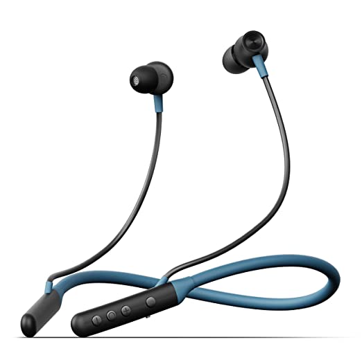 Boult Audio YCharge Wireless in Ear Bluetooth Earphones with 12H Playtime, Type-C Fast Charging (20Min=100% Playtime), Pro+ Calling Mic, Made in India, 12mm Bass Drivers, IPX5 Neckband (Blue) Boult Audio YCharge Wireless in Ear Bluetooth Earphones with 12H Playtime, Type-C Fast Charging (20Min=100% Playtime), Pro+ Calling Mic, Made in India, 12mm Bass Drivers, IPX5 Neckband (Blue)